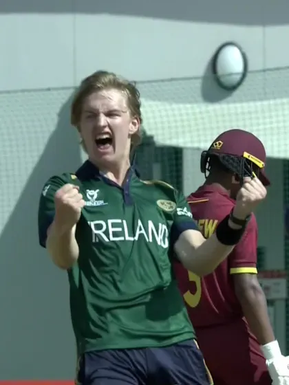 Riley traps Francis right in front | U19 CWC 2026