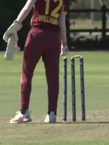 Logo of Wicket-Achini-Kulasooriya-West-Indies-Women v Sri-Lanka-Women ICC T20WC 2023
