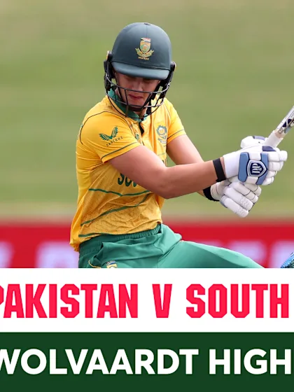 Logo of Laura Wolvaardt with a classy and crucial knock