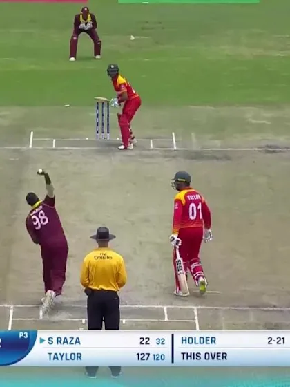 Zimbabwe post 289 against West Indies at CWCQ