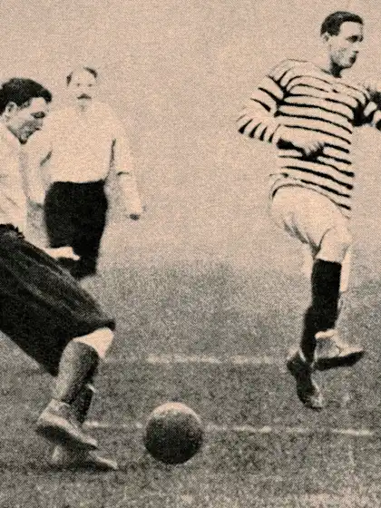 Off-side – a cricketing XI that made strides in football