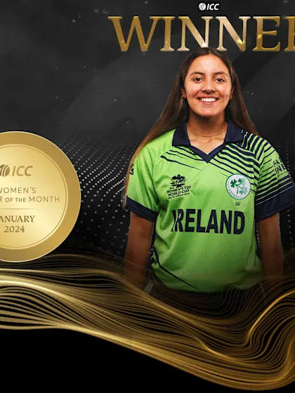 ICC Women's Player of the Month for January 2024 revealed