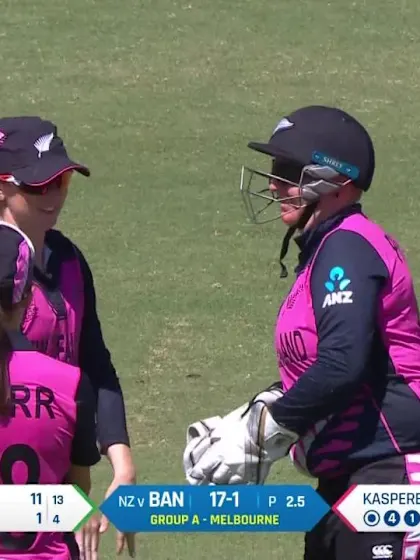 Logo of WT20WC: NZ v Ban – Kasperek draws first blood for New Zealand 