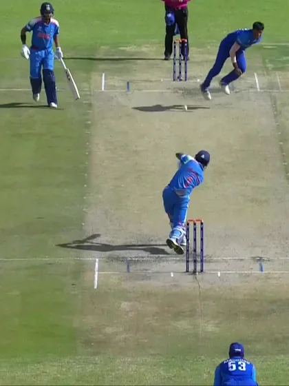 Aaron Varghese with a Six vs. Afghanistan