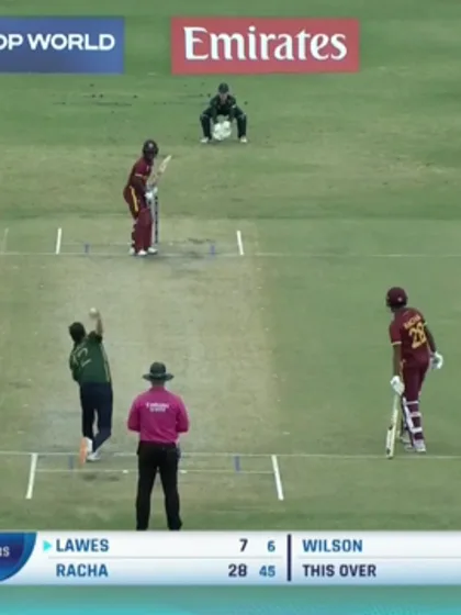 Lawes slogs for a six | U19 CWC 2026