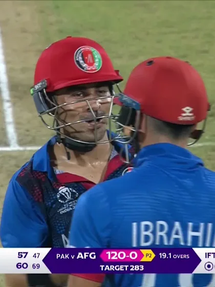 Rahmanullah Gurbaz - Six - Pakistan vs Afghanistan