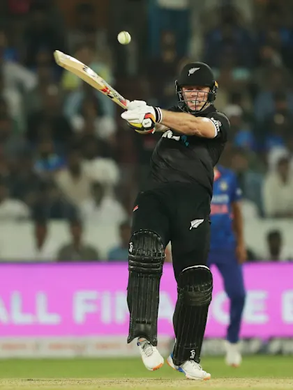 Michael Bracewell equals MS Dhoni's record with a blazing ton in Hyderabad