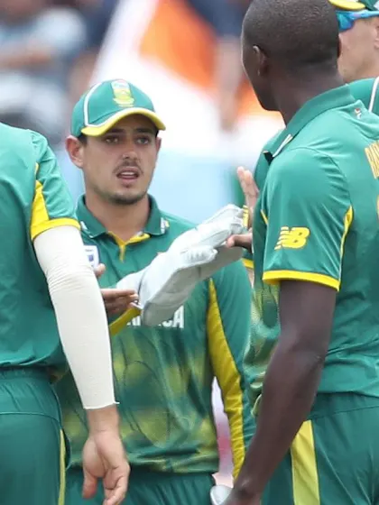 South Africa's de Kock out of India series with wrist injury