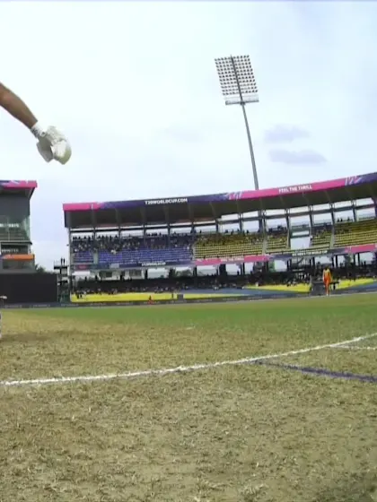 Glenn Maxwell - Wicket - Australia vs Zimbabwe