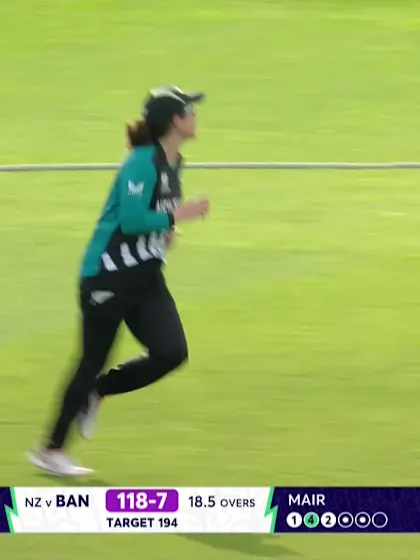 Nahida Akter - Wicket - New Zealand vs Bangladesh