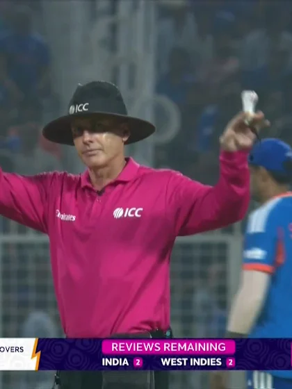 Shimron Hetmyer - Wicket - India vs West Indies