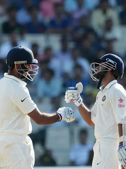 Pujara, Rahane fifties save India the blushes