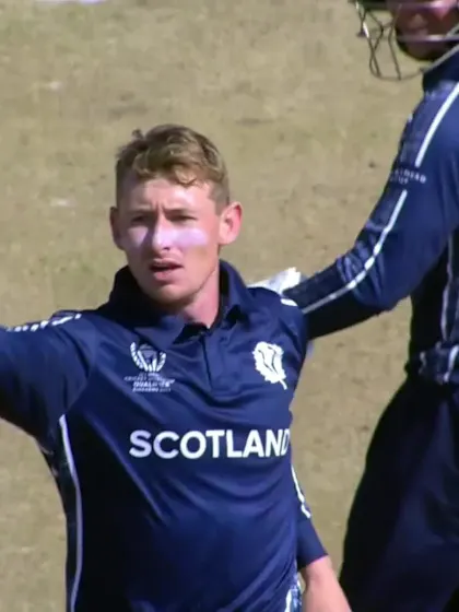 Logo of Rohan Mustafa - Wicket - Scotland vs UAE