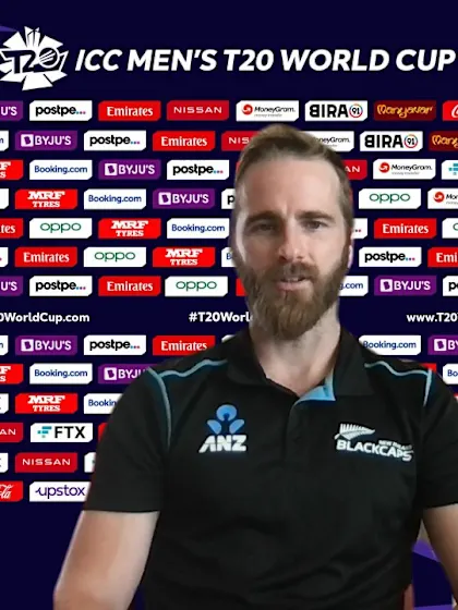 9 November - Abu Dhabi - New Zealand Captain Kane Williamson pre-match press conference