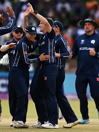 Scotland knock Zimbabwe out to raise World Cup hopes, Ireland beat Nepal in thriller