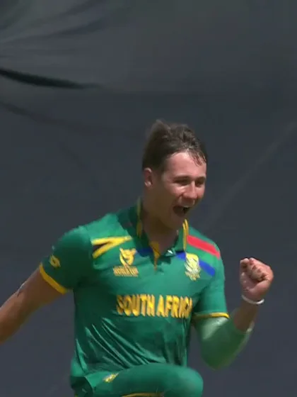 Logo of Tristan Luus with a Caught Out vs. India