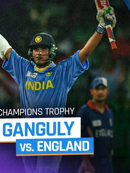 Ganguly’s stunning 117* v England | 2002 Champions Trophy