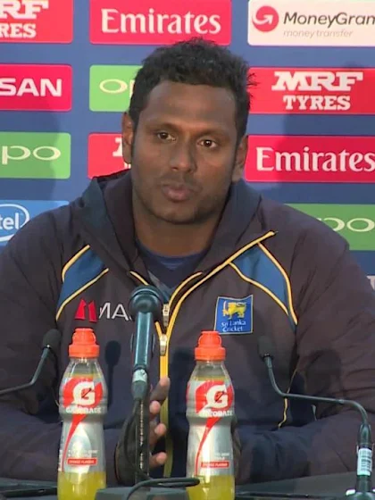 IND V SL #CT 17 : Angelo Matthews pre-match Press Conference