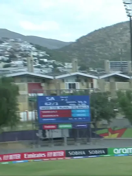 J Rowles with a Six vs. West Indies