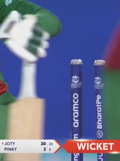 Logo of Nigar Sultana Joty - Wicket - South Africa vs Bangladesh