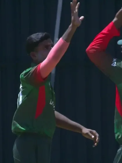 Sahil Garg - Wicket - Bangladesh vs USA