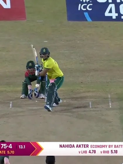 SA v BAN: South Africa innings highlights