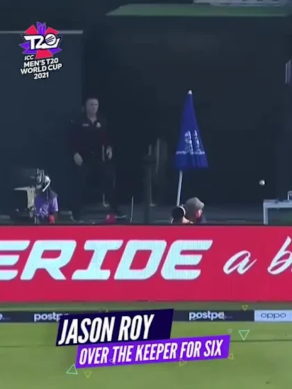 Nissan POTD: Jason Roy's six over the 'keeper