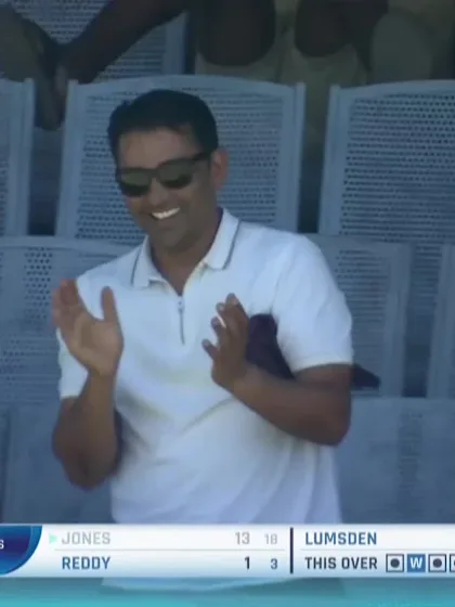 Tom Jones - Wicket - New Zealand vs England