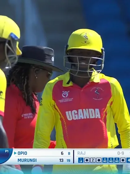 Murungi leads from the front | IND v UGA | ICC U19 Men’s CWC 2022