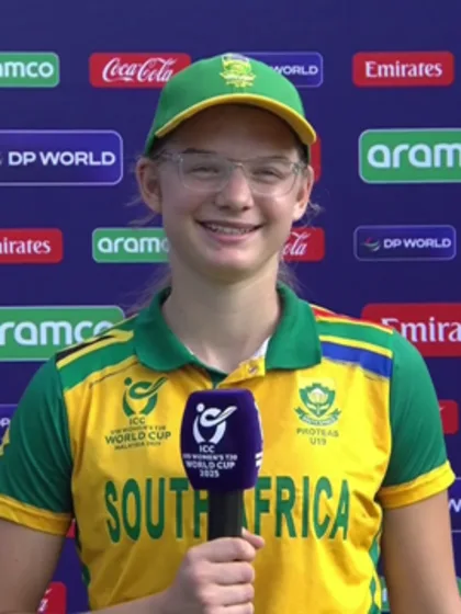 Fay Cowling South Africa post-match interview - 20 January