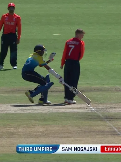 ICC U19 CWC: SL v ENG – Mousley's direct hit sends back skipper Dhananjaya