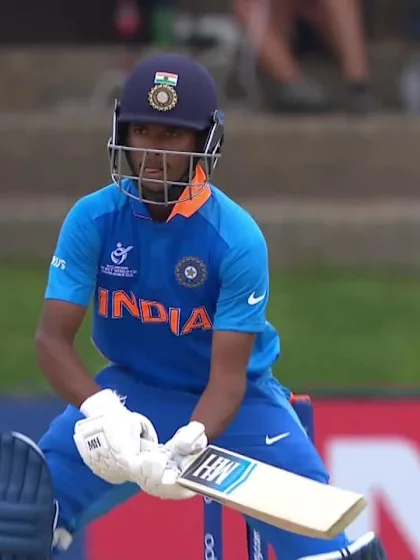 ICC U19 CWC: IND v SL – Siddhesh Veer hits an inventive four