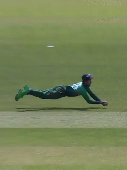 Logo of CWC19: ENG v BAN - Mehidy Hasan's diving catch