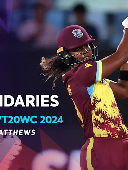 Logo of Hayley Matthews' best of the Group Stage | WT20WC 2024