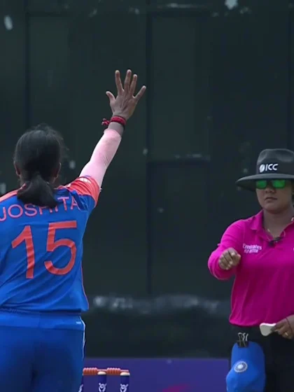 Logo of S Ramnath with a Batting vs India Women Under-19