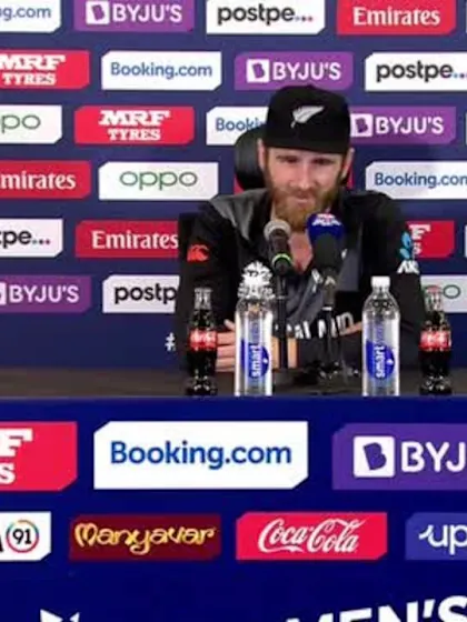 14 November - Dubai - New Zealand Captain Kane Williamson post-match press conference