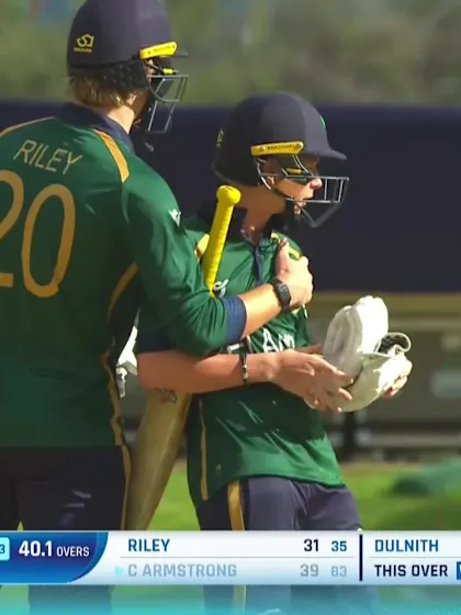 Callum Armstrong - Wicket - Sri Lanka vs Ireland
