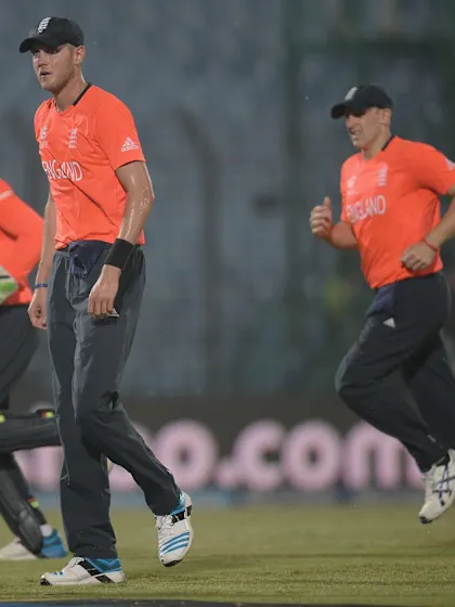 Storm washes away England’s plans