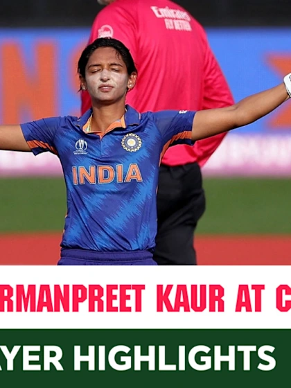 Logo of The best of Harmanpreet Kaur | CWC22