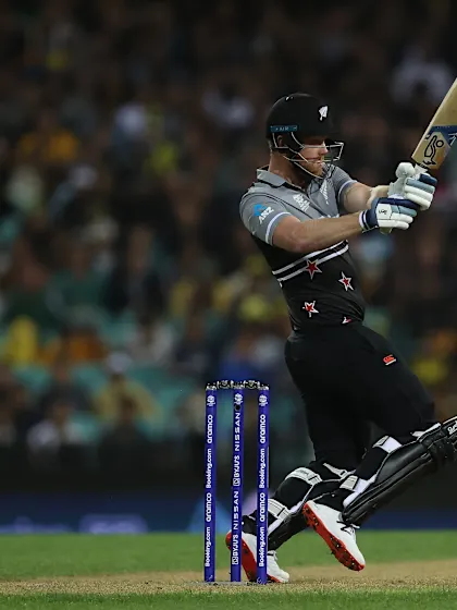 Logo of Jimmy Neesham ends an incredible New Zealand innings with a SIX! | T20WC 2022