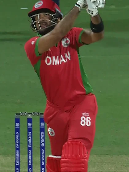 Logo of Naseem Khushi - Wicket - Namibia vs Oman