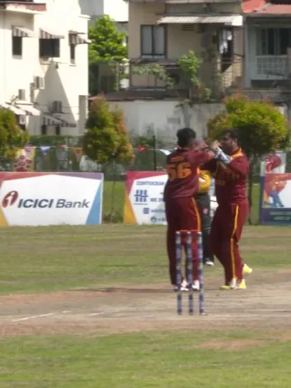 ICC T20WCQ Asia: Mal v Qat – Liyanage is run out without facing a ball