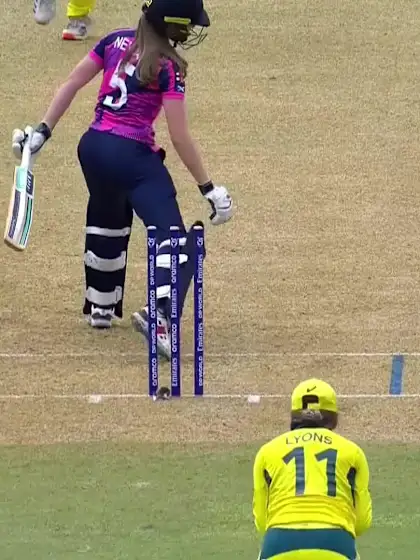 Logo of C Nevard with a Batting vs Australia Women Under-19