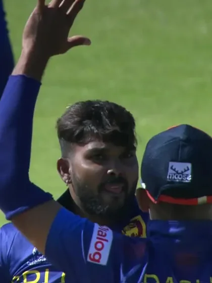 Logo of Shoaib Khan - Wicket - Sri Lanka vs Oman