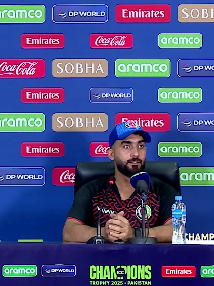 Hashmatullah Shahidi- Afghanistan pre-match press conference, 27 Feb '25