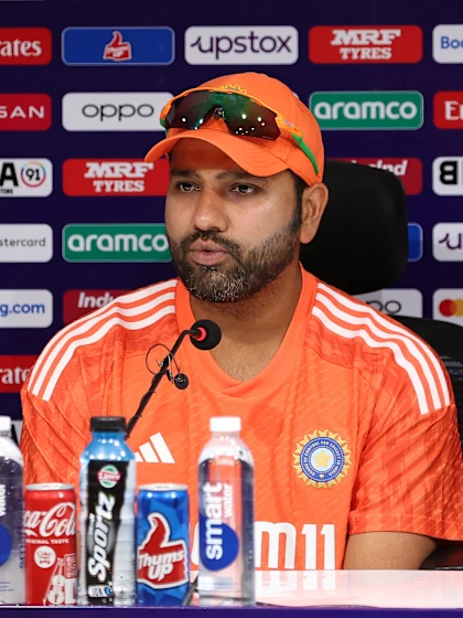 7 October - Chennai - India Captain Rohit Sharma pre-match press conference