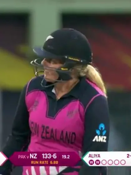 NZ v PAK: Aliya dismisses Watkin