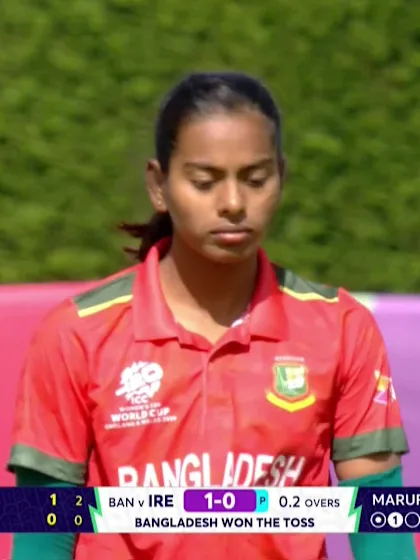 Alana Dalzell - Wicket - Ireland vs Bangladesh