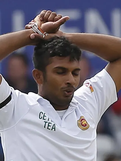 Dasun Shanaka fined for changing the condition of the ball