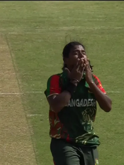 Omaima Sohail - Wicket - Bangladesh Women vs Pakistan Women